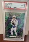 2025 Panini Mosaic -  Drake Maye 258 PSA 10 Green Mosaic Prizm International Gem