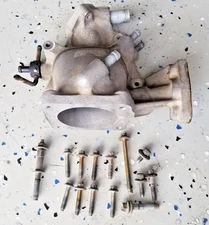 XL3E-9A589-DA  1999 Ford F150 5.4L  Throttle Body Elbow Spacer Assembly Engine L