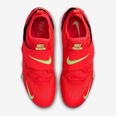 Size 8 - Nike Zoom Pole Vault Elite Bright Crimson Lime  display picture 1