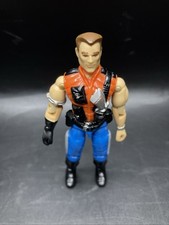 Vintage 1987 G.I. Joe Mercer V1 Action Figure Sgt. Slaughters Renegades 3.75"