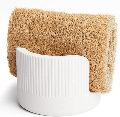 Quick Drying Diatomite Stone Sponge Holder Compact Sponge Caddy Kitchen Sink
