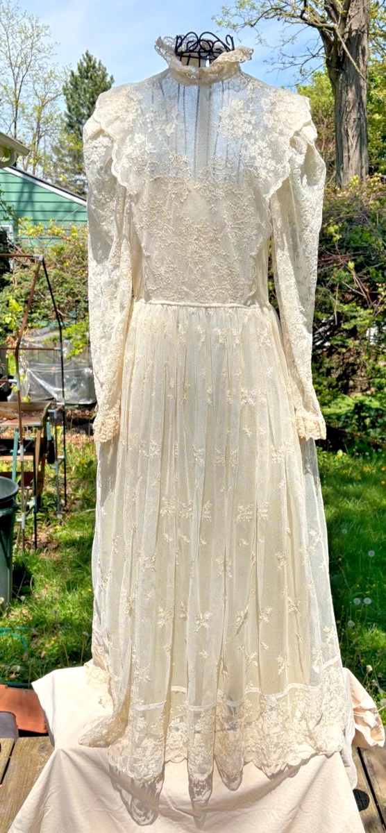 Lace 1960s Vintage Wedding Dresses & Veils for Women for sale | eBay Lace 1960s Vintage Wedding Dresses & Veils for Women for sale | eBay