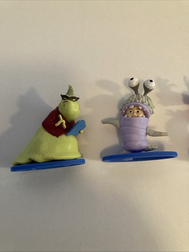 Lot Of 3 Disney Pixar Monsters Inc. 2.5” Character Figures Roz, Randall ...