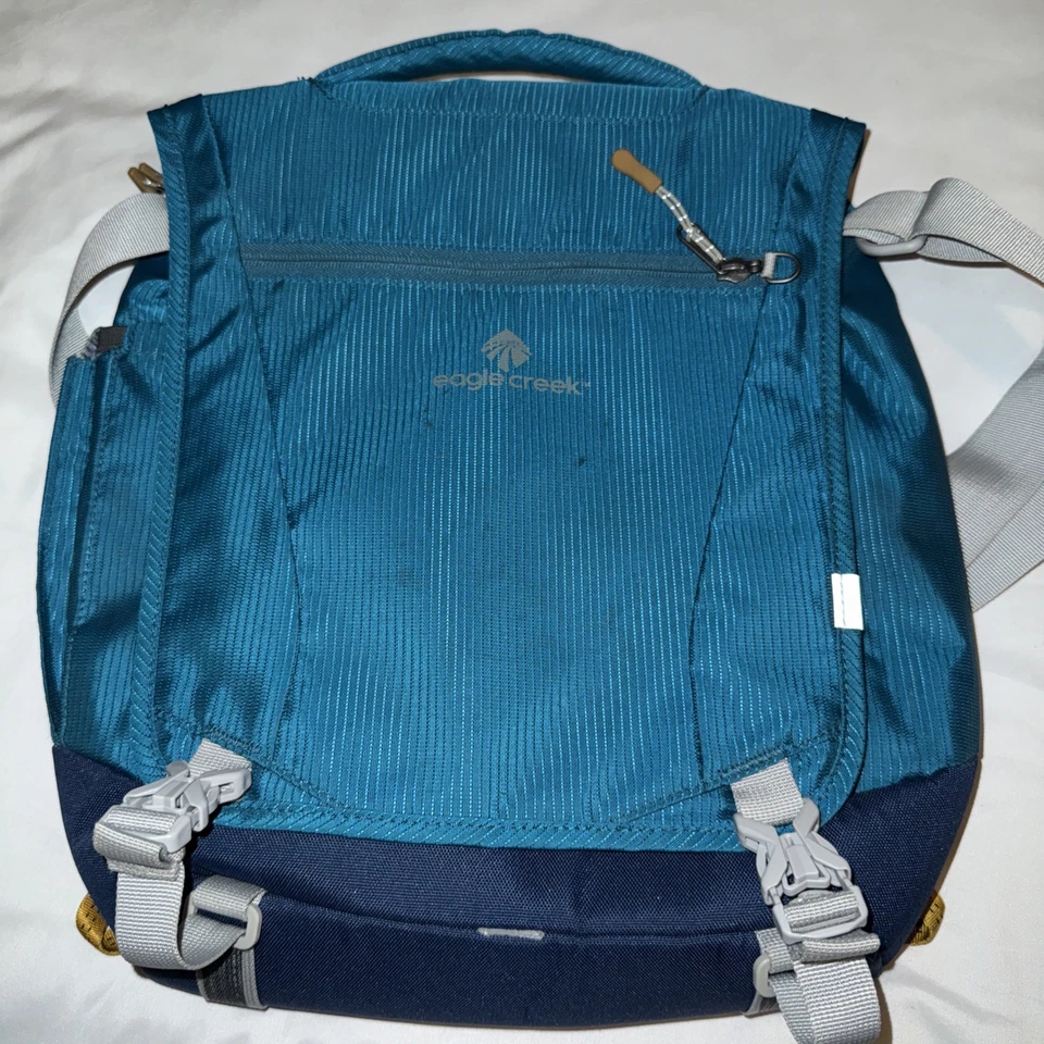 Bolso Bandolera Eagle Creek Turquesa Plus Mochila con Bolsillo para Laptop Bloque RFID Foto 2 de 4