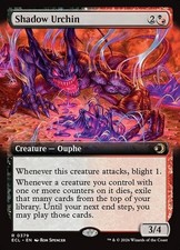 Shadow Urchin x1 1x Extended Art Lorwyn Eclipsed ECL NM MTG