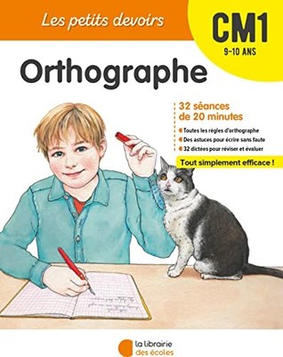 Orthographe CM1 (Les petits devoirs) by Chardonnet, Marie Book The Fast Free