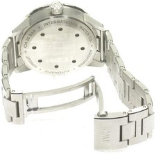 IWC AQUATIMER IW329002 44mm SS Black Dial Automatic Date Watch #C465 2