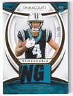 2025 Immaculate TETAIROA McMILLAN Remarkable Rookie Patch /49 - Panthers ROY Tet