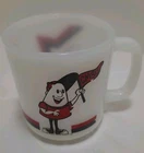 VINTAGE Milk Glass Central Missouri State University Alumni Coffee Mug