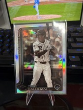 2025 Topps Chrome Update Sepia Refractor Tyler Callihan #USC156 RC