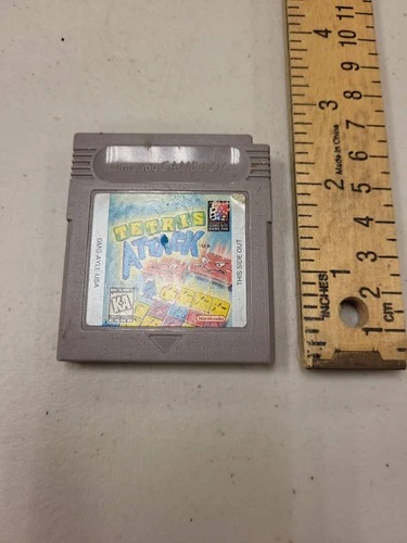 Nintendo Game Boy Tetris Attack Game Cartridge Authentic Puzzle Action Gameboy