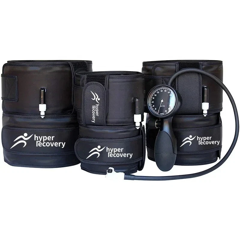BFR Compression Cuffs with Pump – for Blood Flow Restriction Training & Muscle R