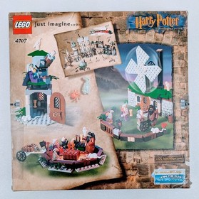Lego 4707, Hagrid&rsquo;s Hut, Harry Potter, 100% Complete w/Minifigs, Box & Manual