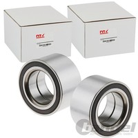 2X NTY RADLAGER-SATZ Vorne Passend FÜR MERCEDES-BENZ C-KLASSE Cls E-KLASSE