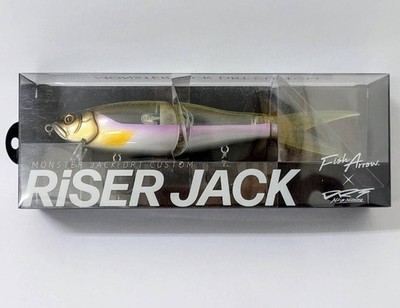 [UNOPENED in BOX] Fish Arrow x DRT RiSER JACK #07 Biwasagi Lure #196