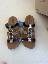 Taos Prize 4 Size 6 BRAND NEW in Box Exotic Black Leather