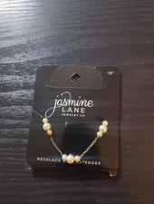 Jasmine Lane Jewelry Company 18" necklace with extender  Brand New!