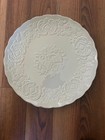Lenox Marriage Plate Embossed Wedding Bells Ivory & Gold 12.5” USA — photo 1