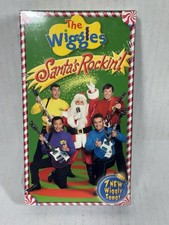 The Wiggles Santa  s Rockin   VHS Tape 2004 HiT Entertainment Used Rare Christmas
