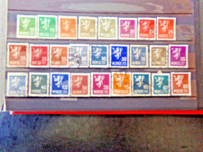 Znaczki Norwegia - Freimarken stare - stemplowane