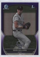 2023 Bowman Draft Chrome Purple Refractor 155/250 Sean Sullivan #BDC-88 v8j