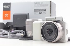 Exc 5 Sony NEX-3D double lens kit white From JAPAN