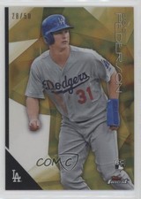 2015 Topps Finest Gold Refractor 28/50 Joc Pederson #21 2e6