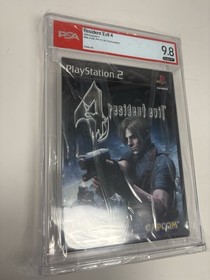 Resident Evil 4 PlayStation 2 PSA Graded 9.8