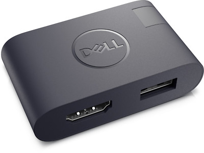 Docking Adapter DELL DA200 USB-C Mini USB 3.0 HDMI VGA Ethernet D3MT1