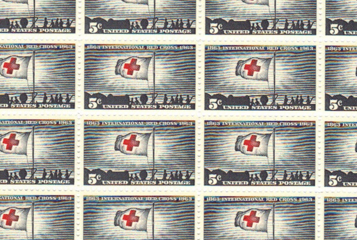 切手106 US #1239 MNH F/S 1963 International Red Cross Flag [UR 27656] | eBay