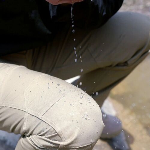 Pantalones de Carga para Hombres Pantalones de Combate de Trabajo Aire Libre Senderismo Impermeables Pantalones Tácticos - Imagen 7 de 22
