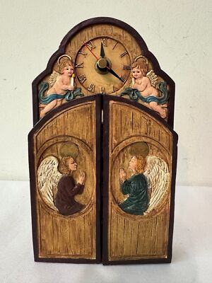 OUR LADY OF PERPETUAL HELP 3D CLOCK /MUSIC BOX new unique find