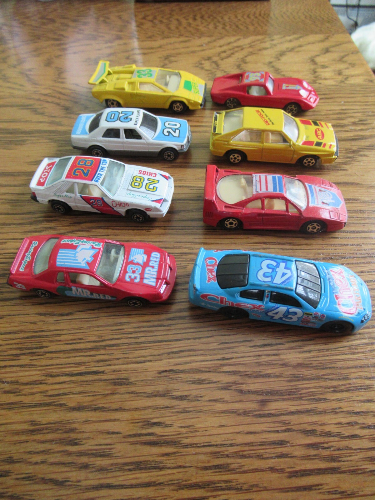 8 Vintage Diecast Nascar Petty 43 Chex Chids MidFour Race Car 2002