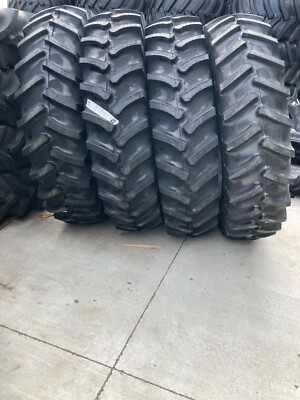 【中古】テクノ　Firestone Nr.410 4 480/80R46 Firestone Ag Tires 480 80 46 Radial DeepTread 23 R1W