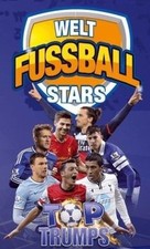 real WELT FUSSBALL STARS Top Trumps 18 verschiedene Sammelkarten WM 2014