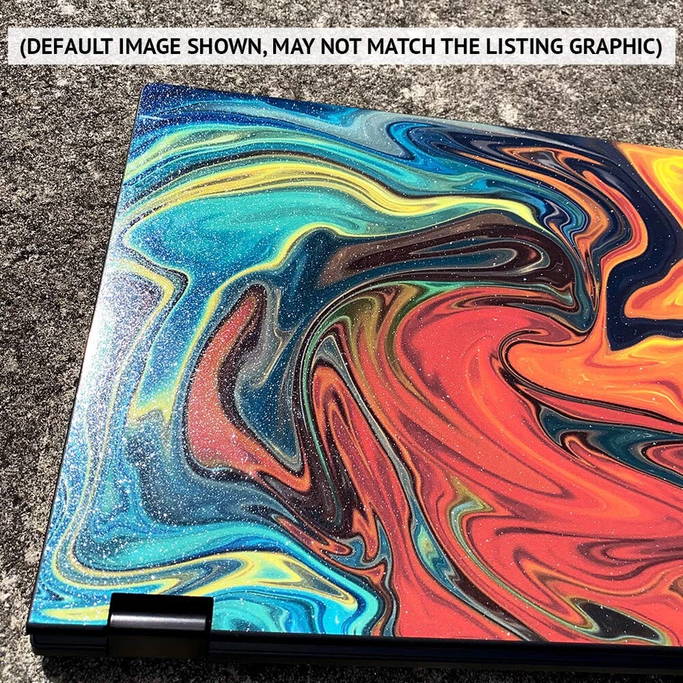 MightySkins Glossy Glitter Skin Compatible with Microsoft Surface Laptop 4 13.5” - Image 4 of 4