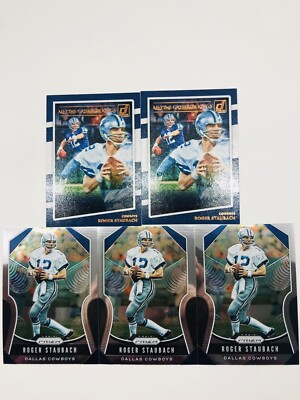 2020 Panini Donruss Football Roger Staubach AllTime Gridiron Kings Cowboys Lot 5