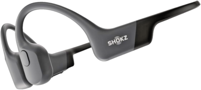 Shokz OpenRun (S803) ブラック Shokz - OpenRun Bone Conduction Open-Ear - Endurance Headphones