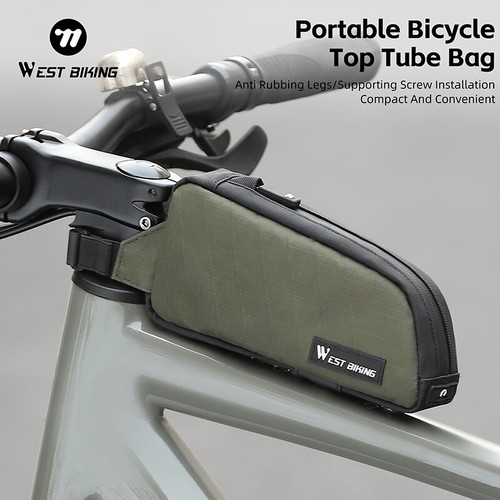 WEST BIKING Fahrradtasche Radsport Fahrrad Tasche Schraube Gravel Bike Grün - Picture 3 of 18