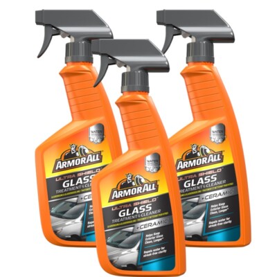 3 x Armor All Ultra Shield  +Ceramic Glasreinigung & Glasversiegelung 500ml
