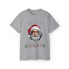 Grateful Dead, Jerry Garcia, Christmas, Santa, Funny Tee Shirt