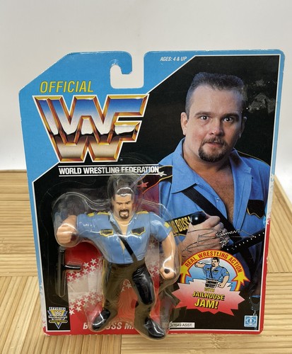 Big Boss Man Jailhouse Jam HASBRO WWF Action Figur...