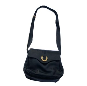black gucci horseshoe bag