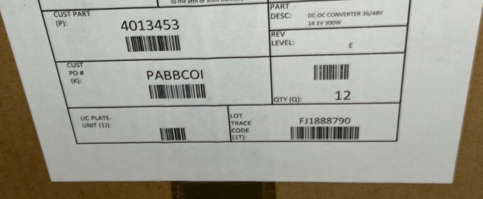 Convertisseur Gem 48Vdc/12Vdc Convertisseur DC 48V Vers 12V Pour Polaris Ranger Gem 2012-2020 - Remplacement Sevcon 622-11111, 300W Convertisseur Pour Véhicule Utilitaire - Foto 10