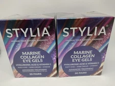 60 Pairs Marine Collagen Under Eye Gels Pads for Puffiness Dark Circles 04/2027 