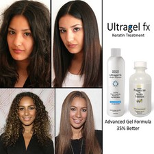 UltraGel FX Brazilian Keratin Blowout Treatment 120ml with Advanced Gel  Prep