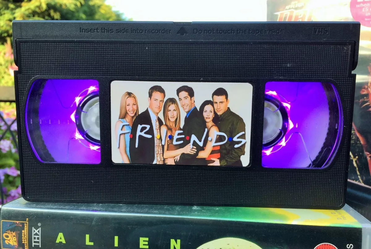 Friends Central Perk VHS Night Light Desk Lamp Bedroom Lamp Kids Gift Movie