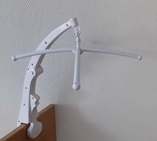 Niermann Standby 3488 - Supporto mobile a clip, 200 g, colore: Bianco (T5c)