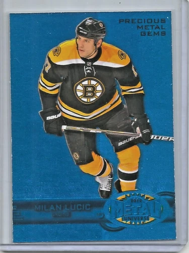 Milan Lucic 2012 Skybox Metal Universe Precious Metal Gems #04/50