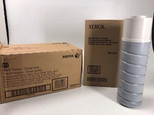 Genuine Xerox 006R01046 Black Toner Cartridge New 1 Cartridge & 1 Waste Toner